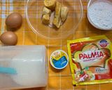 Foto langkah ke 1 dari resep Bolu Pisang Cup.