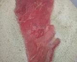 Foto del paso 2 de la receta: Milanesa de carne condimentada distinta