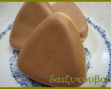 A picture of step 8 of Imagawa-yaki with Pancake Mix.