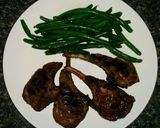 A picture of step 5 of Cumin-Seared Lamb Chops.