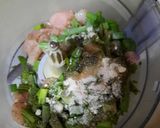 A picture of step 2 of Chicken Wontons.