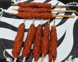 A picture of step 2 of Pan roasted Chicken Malai Kabab.