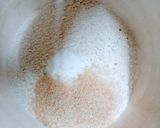 A picture of step 2 of Aata pancake.
