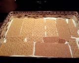 A picture of step 14 of Homemade eclair cake, inspired by cook's country.