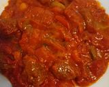 A picture of step 6 of Beef kofta with homemade ras El Hanout spice mix.