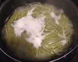 A picture of step 1 of Chilled Matcha Soba with Grated Yamaimo.