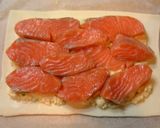 A picture of step 3 of An Easy Feast! Salmon Tartar Sauce Pie.