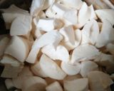 Foto langkah ke 1 dari resep Bubur Singkong Thailand.