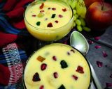 फ्रूट कस्टर्ड (fruit custard recipe in Hindi) रेसिपी चरण 4 फोटो