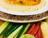 A picture of step 2 of Hummus.