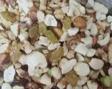 A picture of step 3 of Dry fruits and dates burfi.
