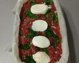 Foto del paso 4 de la receta Pastel de carne, espinacas y mozzarella