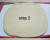 A picture of step 3 of Cinnamon sweet bread😋😋❤.