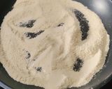 A picture of step 3 of Quinoa Flour Jaggery Ladoos.
