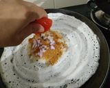 A picture of step 7 of Hydrabadi masala dosa.