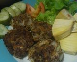 A picture of step 5 of Mackerel x patty.