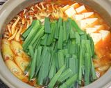 A picture of step 11 of Delicious Mild Miso Kimchi Hot Pot.