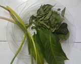 Foto langkah ke 1 dari resep Pepes Tahu Jamur Tiram Kemangi.