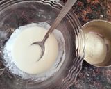 A picture of step 2 of Quick Bread and Malai Pudding.