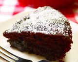 A picture of step 13 of Steamed Molten Chocolate Cake for Valentine's Day.