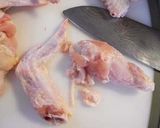 A picture of step 4 of Korean Style Spicy Oven Baked Chicken Wings.