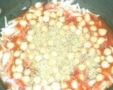 A picture of step 2 of Chickpeas with Spinach/Revithia me Spanaki.