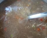A picture of step 3 of Chicken n veggies soup.