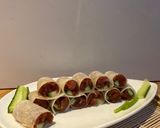 Foto del paso 2 de la receta: Sushi de atún con jícama y pepino