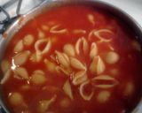A picture of step 3 of Red Macaroni.