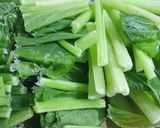 Hình bước làm 2 của món Canh cải ngọt nấu thịt xay