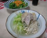A picture of step 8 of Chicken Hot Pot Using Shio-Koji.