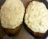 Twice Baked Potatoes with Goat Cheese, Carmalized Onions and Bacon recipe step 7 photo