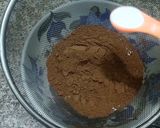 A picture of step 1 of 3 mint microwave Brownie.