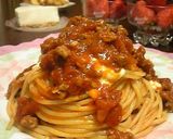 A picture of step 6 of For Dinner♪ Mild Ground Pork Tomato Pasta.