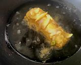 A picture of step 4 of Potato Stuffed Onion Bread Roll Fritters - Aloo Pyaz Bread Roll Pakore.