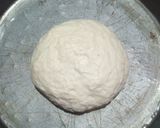 A picture of step 1 of Pizza with beef qeema filling.