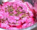 A picture of step 5 of Sakura Salt Ice Cream.