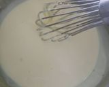 Gambar langkah 1 resipi Chesekut Tiramisu.