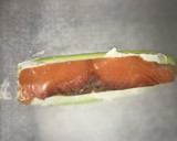 Foto del paso 4 de la receta: Rollitos de calabacín con salmón y queso
