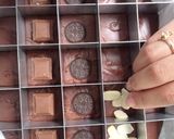 Foto langkah ke 8 dari resep Brownies Sekat 20*20 Anti Giung + Tips Fudgy Shiny Crust.
