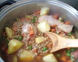 Foto del paso 3 de la receta: Trigo a la jardinera con pollo