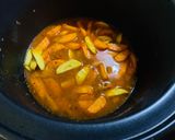 Varázslatos csillagtökleves recept fázis 3 fotója