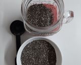 A picture of step 3 of Coconut Strawberry Chia Smoothie with Fresh Fruits & Nuts.