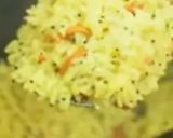 A picture of step 2 of Coriander lemon rice.