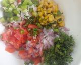 A picture of step 1 of Salsa cheesey nachos.