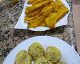 Foto del paso 7 de la receta: Filetitos de lenguado con masa orly y patatas asadas