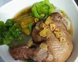 ก๋วยเตี๋ยวไก่ตุ๋นมะระ วิธีทำสูตร 7 รูป