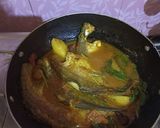 আলু বড়ি দিয়ে ফলিমাছের ঝোল (macher jhol recipe in Bengali) রেসিপি ধাপ - 6 ছবি