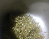 A picture of step 2 of Drumstick flower masala veggie.