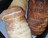 Egyszerű kürtős kalács recept fázis 4 fotója